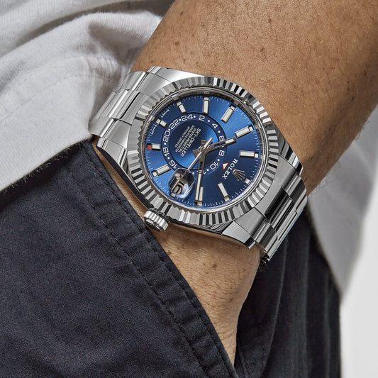 2025 Watch Sky-Dweller 336934 Stainless Steel Blue Dial Oyster (2024)
