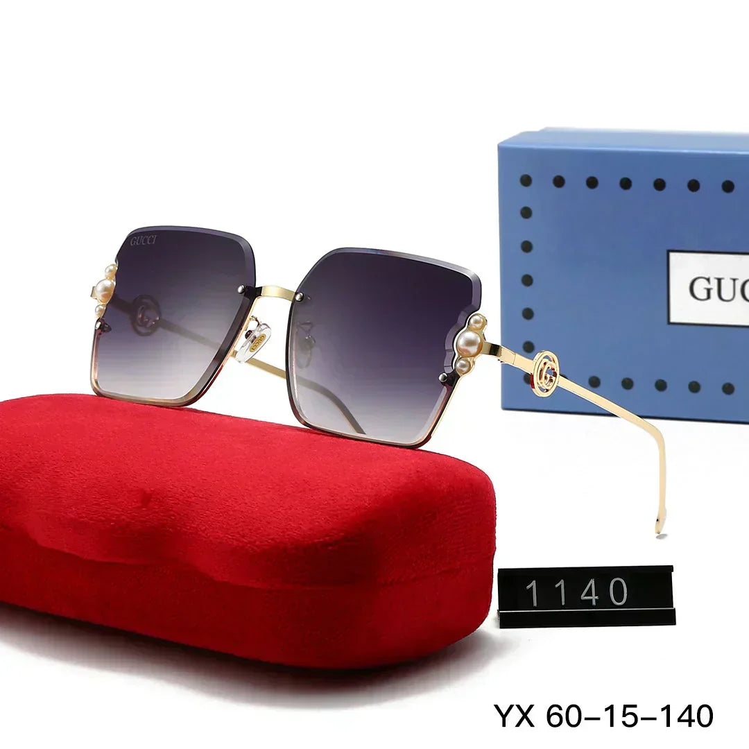 2025 Minimalist rimless sunglasses