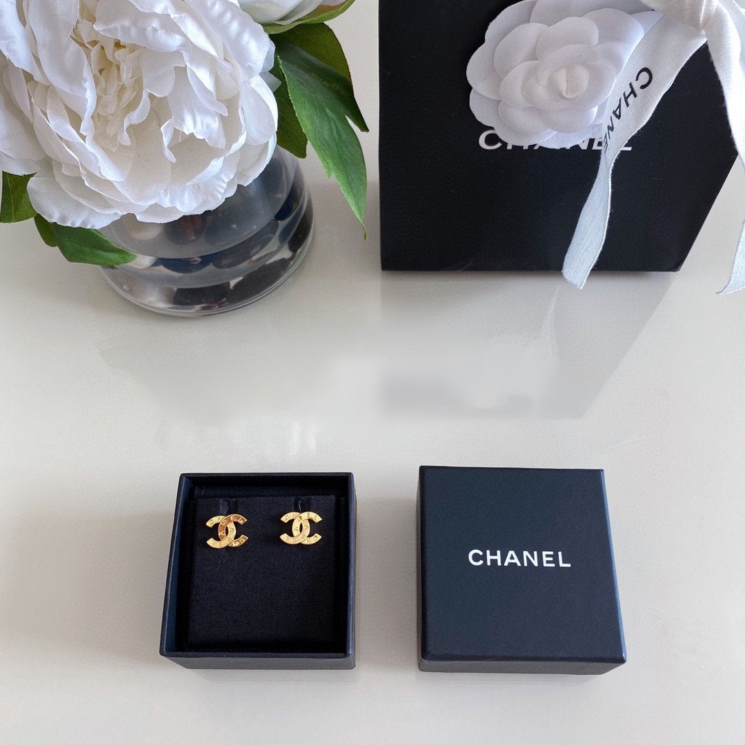 2025 Fashion Letter Double C Earrings