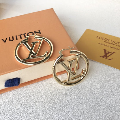 2025 Fashion Letter Hollow Earrings