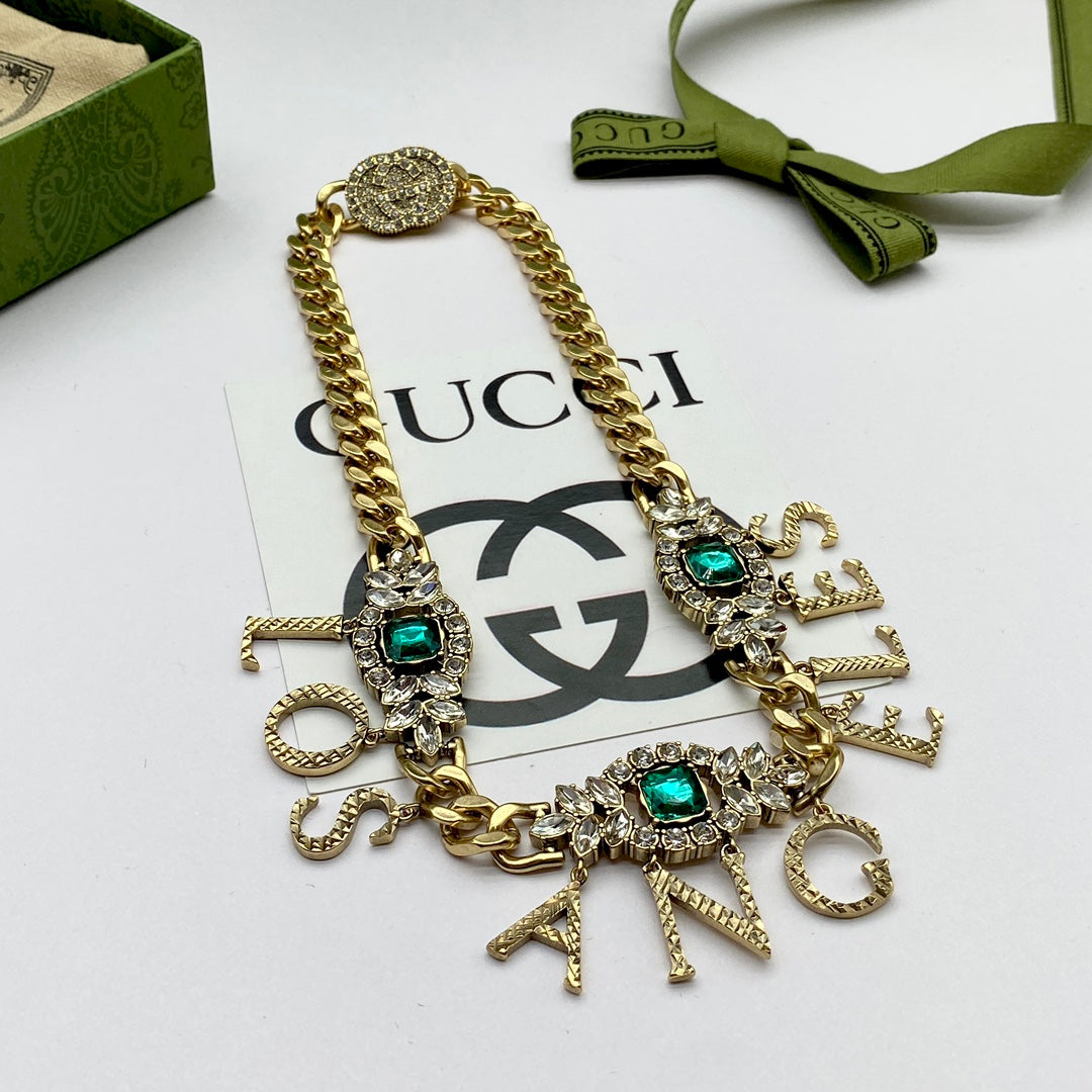 2025 Sun Eye Pendant Alphabet Necklace