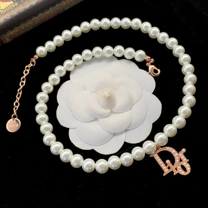 2025 Fashion CD pearl necklace