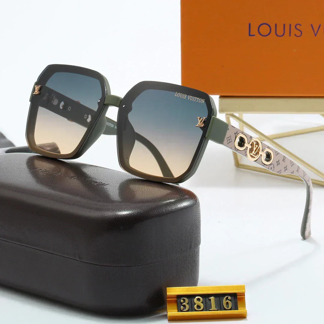 2025 Full Logo Frame Sunglasses