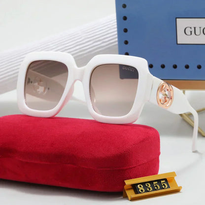 2025 Classic hollow square frame sunglasses