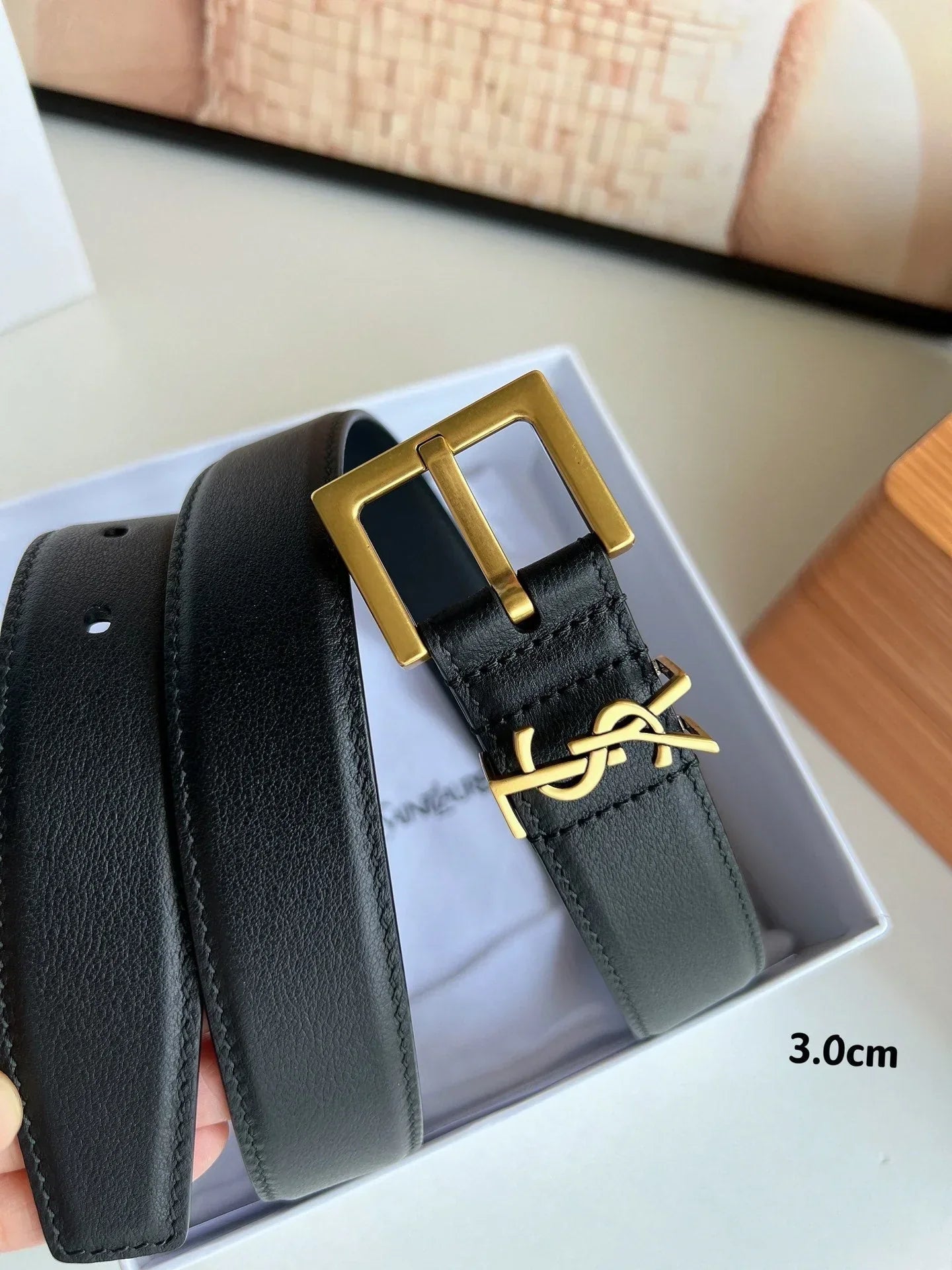 2025 Retro seizure carved metal buckle belt size 3.0cm