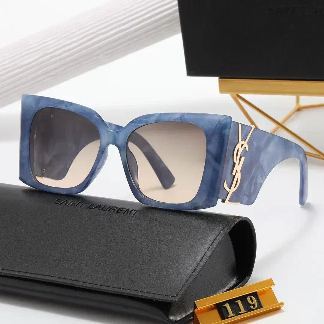 2025 Retro large frame butterfly sunglasses