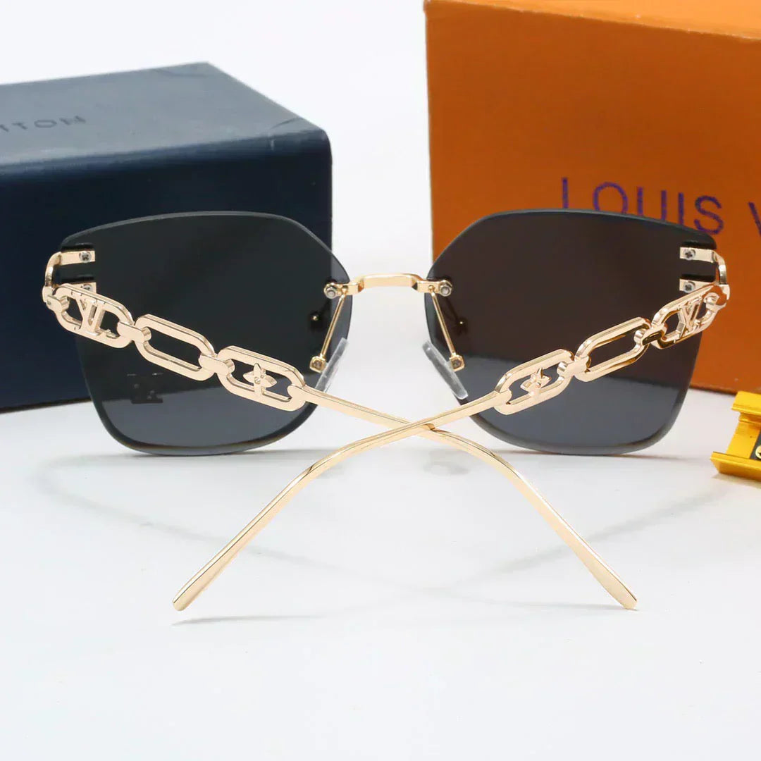 2025 Frameless gradient sunglasses 3960