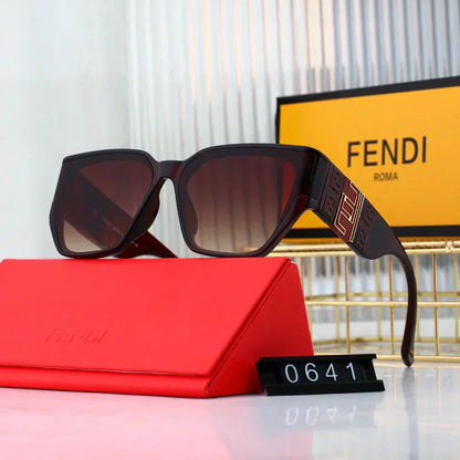 2025 High-end large-frame slim sunglasses