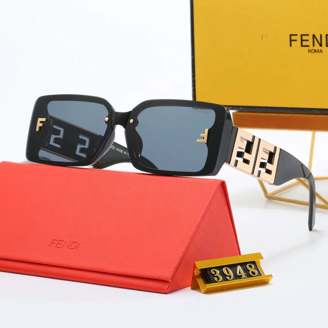 2025 Personalized wide-leg lettered internet celebrity sunglasses