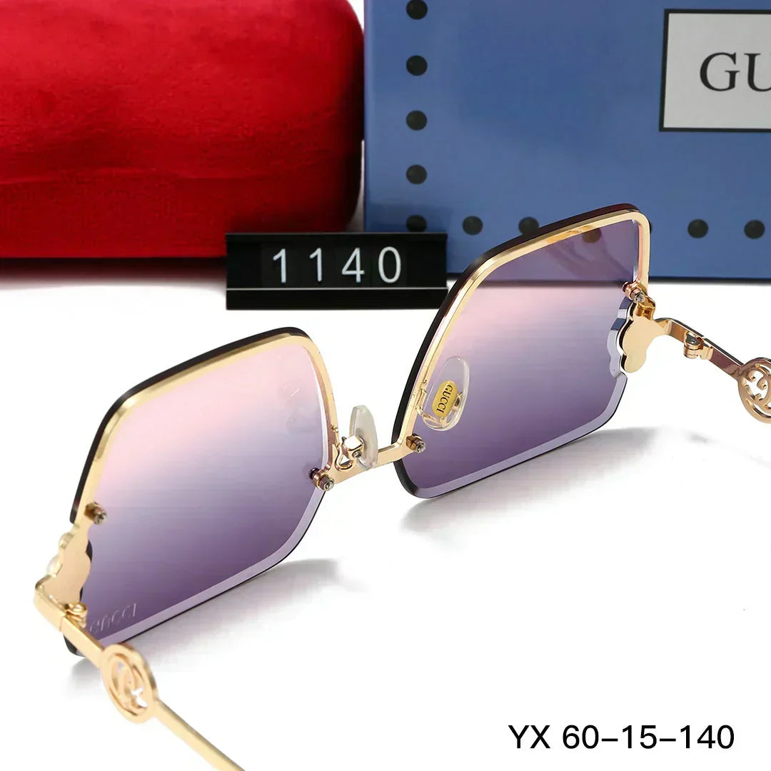 2025 Minimalist rimless sunglasses