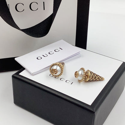 2025 Vintage Ice Cream Pearl Earrings