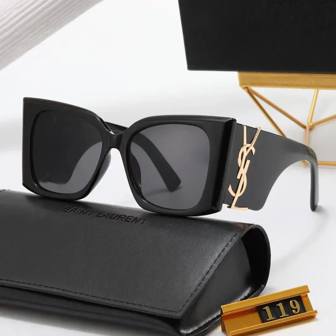 2025 Retro large frame butterfly sunglasses