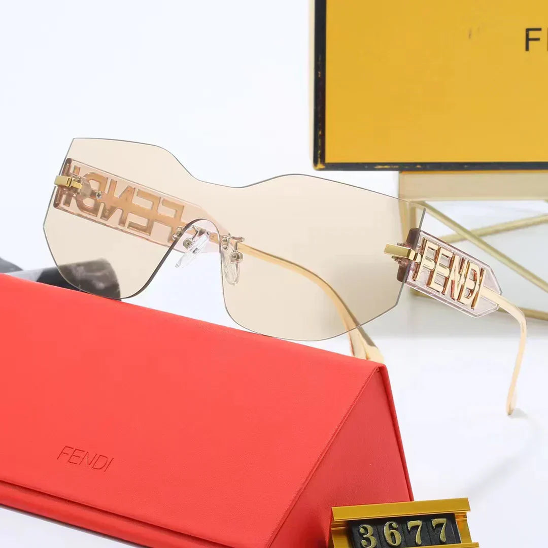 2025 Korean style frameless sunglasses