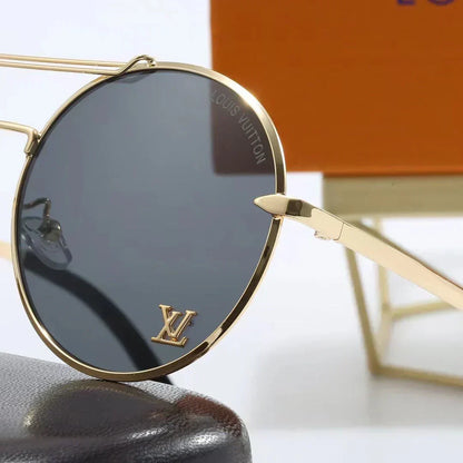 2025 Full Logo Round Sunglasses