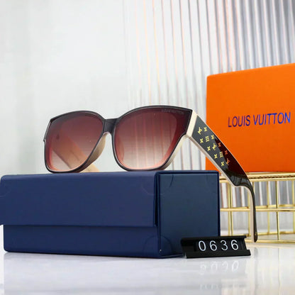 2025 Large frame sunshade fashionable travel sunglasses