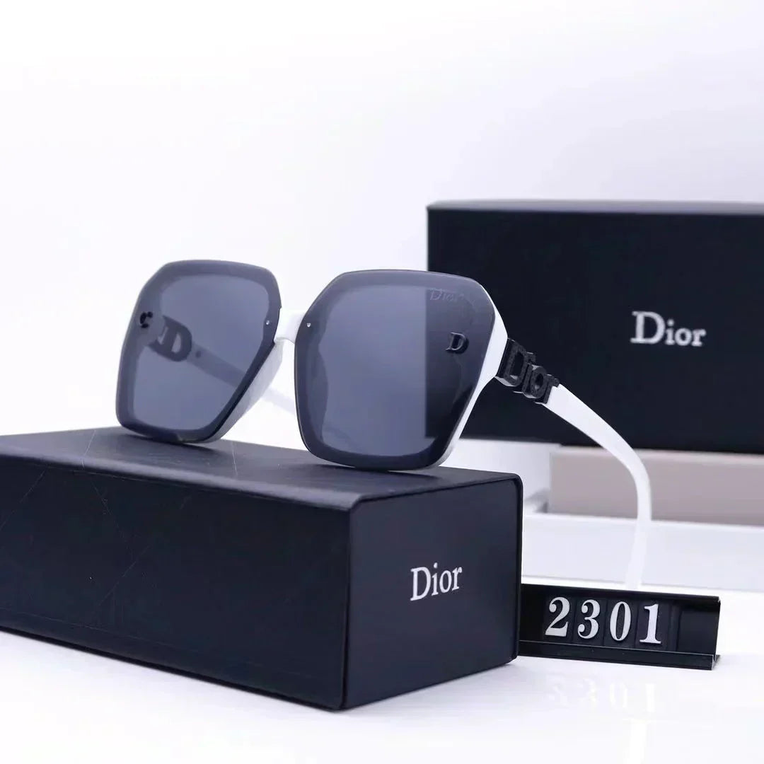 2025 Large frame internet celebrity anti-ultraviolet sunglasses