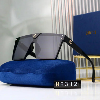 2025 Large frame retro sunglasses