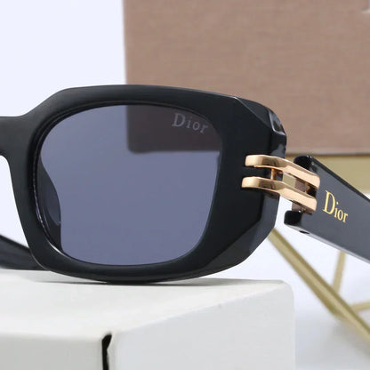 2025 Cut Edge Rectangular Buckle Sunglasses
