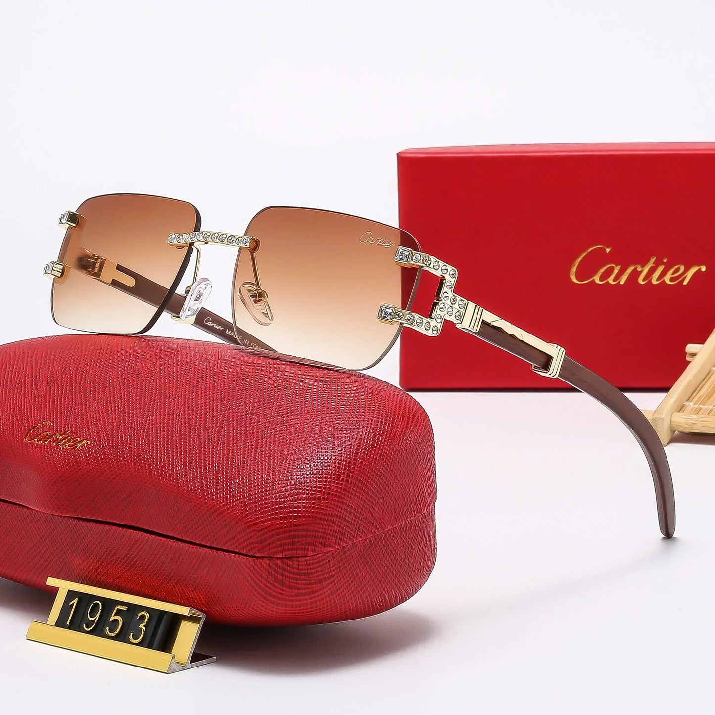2025 6 Colors Dimond Sunglasses—1953