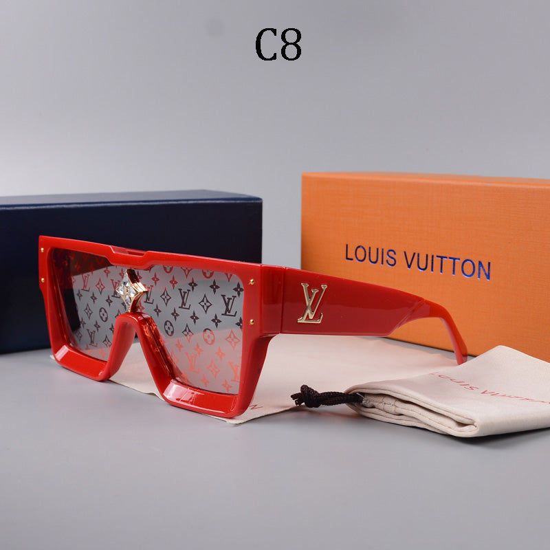 2025 Square Frame Unisex Sunglasses 1486