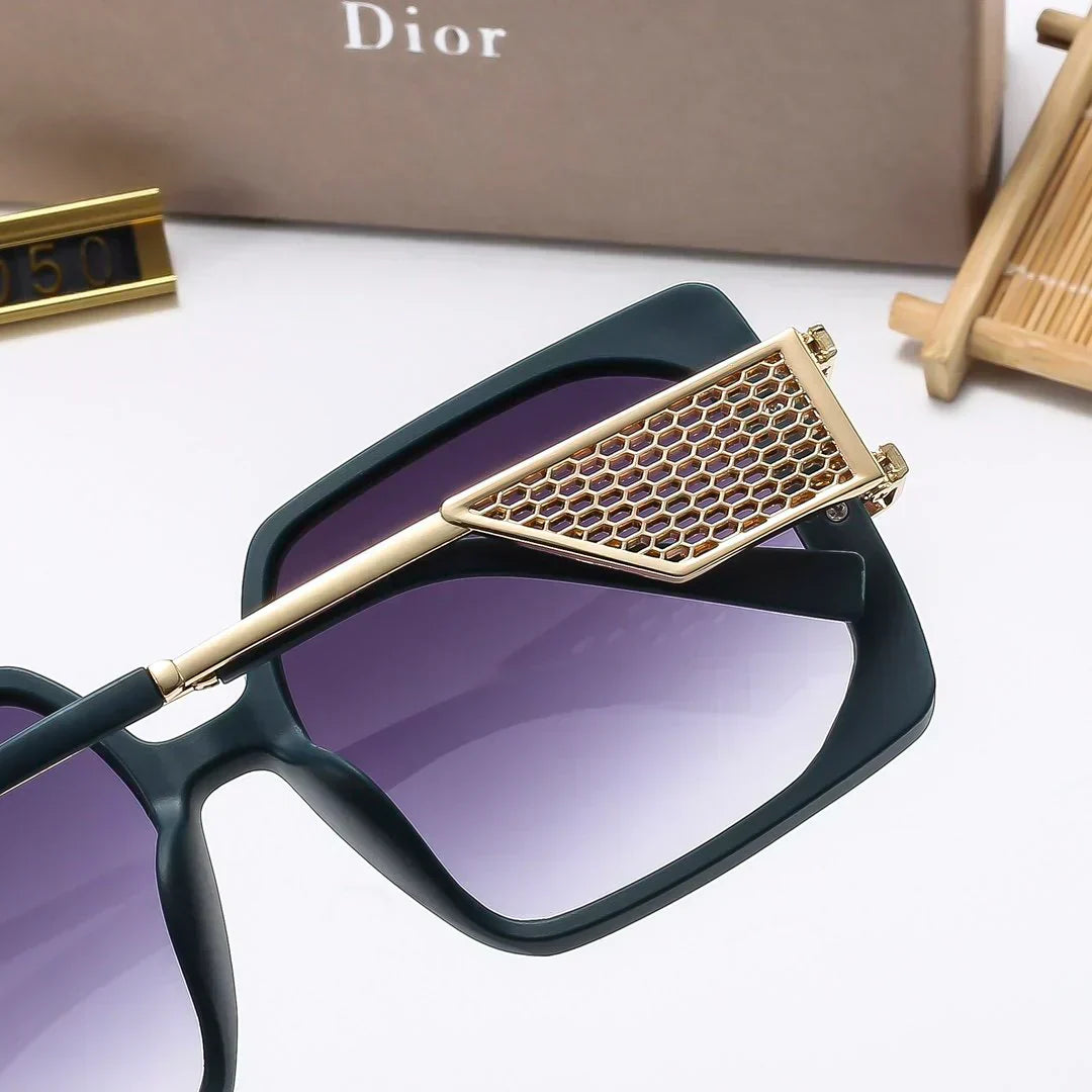 2025 Large frame metal sunglasses