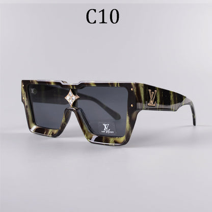 2025 Square Frame Unisex Sunglasses 1486