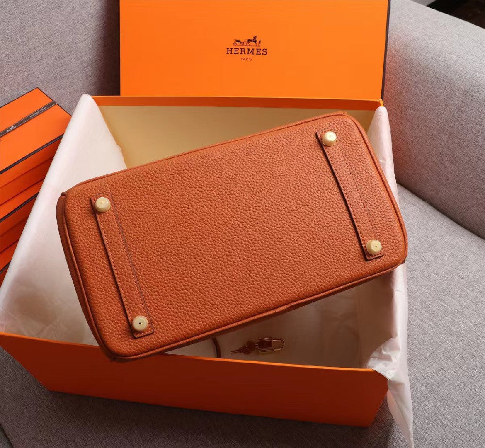 2025 Bag Birkin Handbag With Double Handles H1