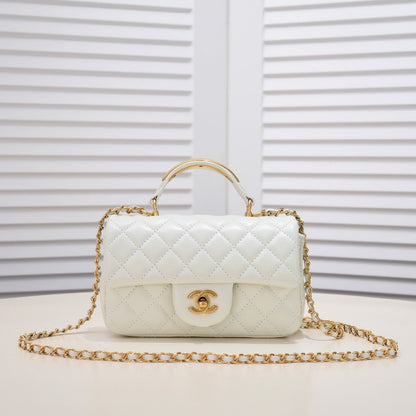 2025 Bag Classic Flap Bag With Handle C4
