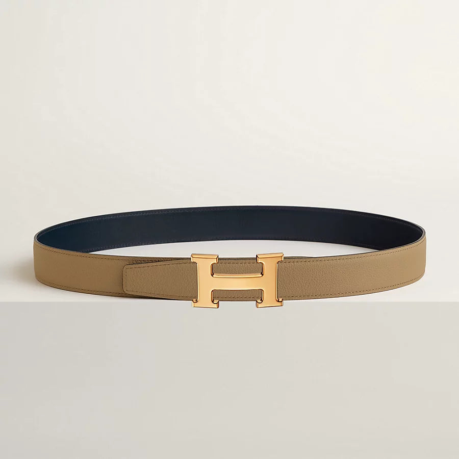 2025 belt buckle & Reversible leather strap 32 mm