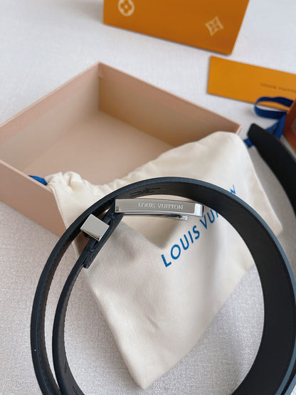 2025 Classic casual buckle belt