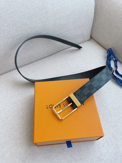 2025 Classic casual buckle belt
