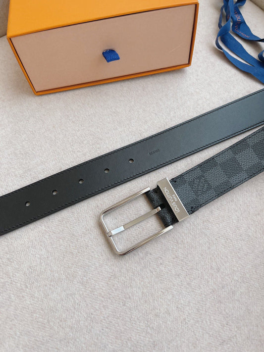 2025 Classic casual buckle belt