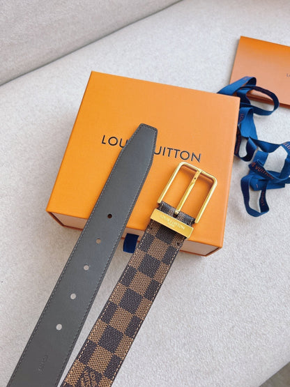 2025 Classic casual buckle belt