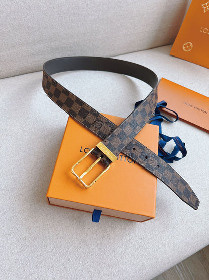 2025 Classic casual buckle belt