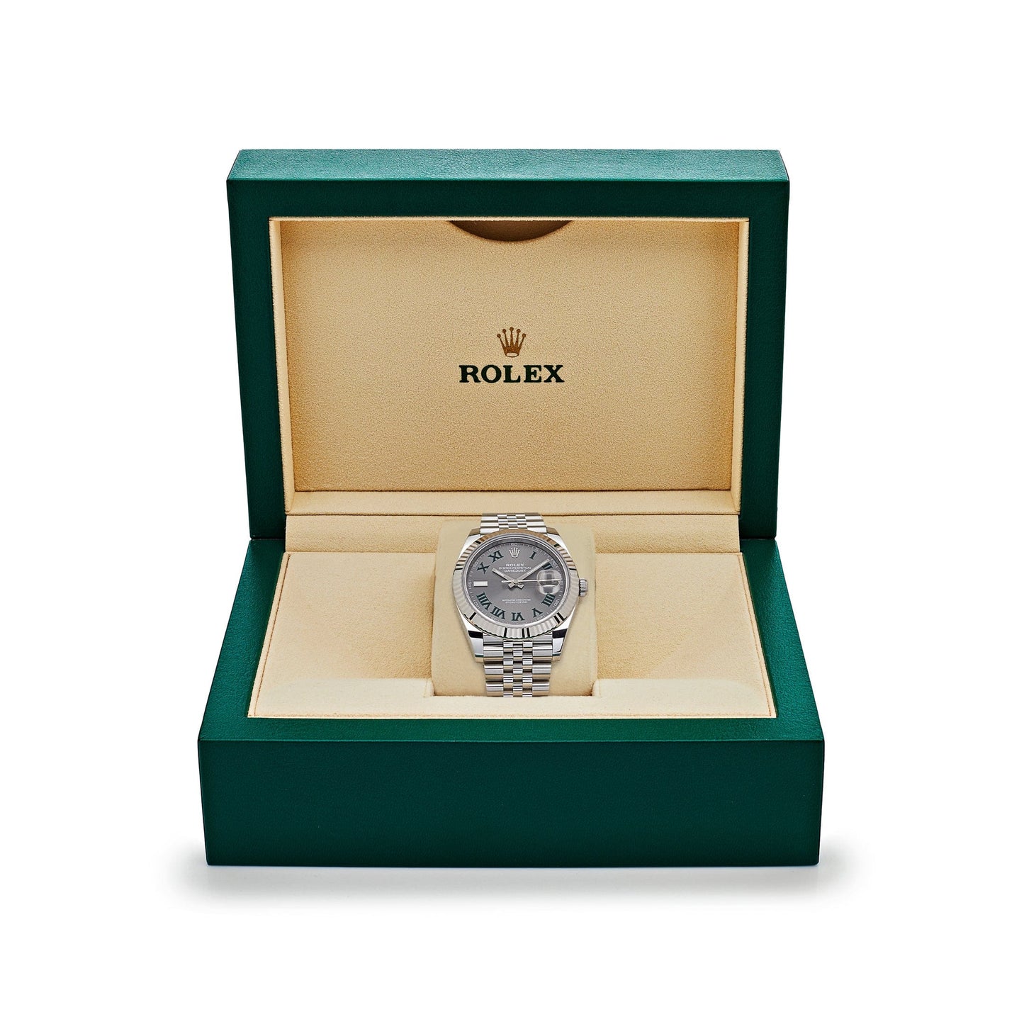 2025 Watch Datejust 126334 'Wimbledon' Stainless Steel Slate Dial Jubilee (2024)