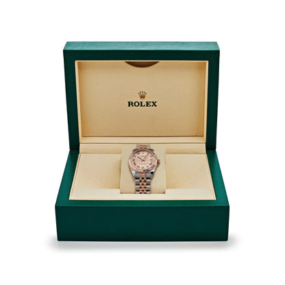 2025 Watch Datejust 178271 Rose Gold Stainless Steel Sundust Dial (2020)