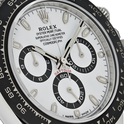 2025 Watch Daytona 116500LN Stainless Steel White Panda Dial (2022)