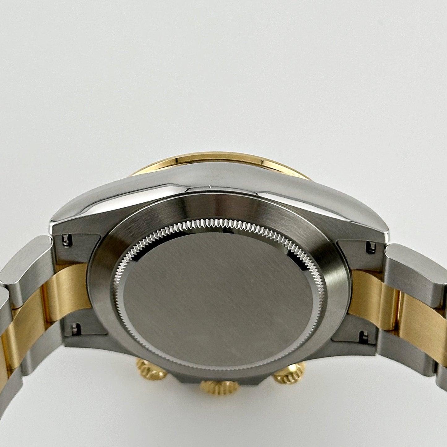 2025 Watch Daytona 116503 Yellow Gold Stainless Steel Black Diamond Dial (2022)