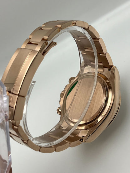 2025 Watch Daytona Cosmograph 126505 Rose Gold Black Dial (2024)