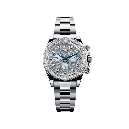 2025 Watch Daytona 116576TBR Platinum Pave Diamond Dial (2020)