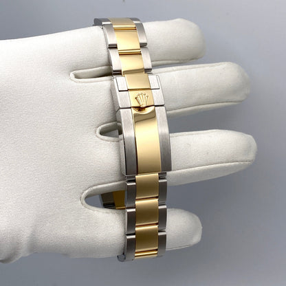 2025 Watch Daytona 116503 Yellow Gold Stainless Steel Mother of Pearl Diamond Dial