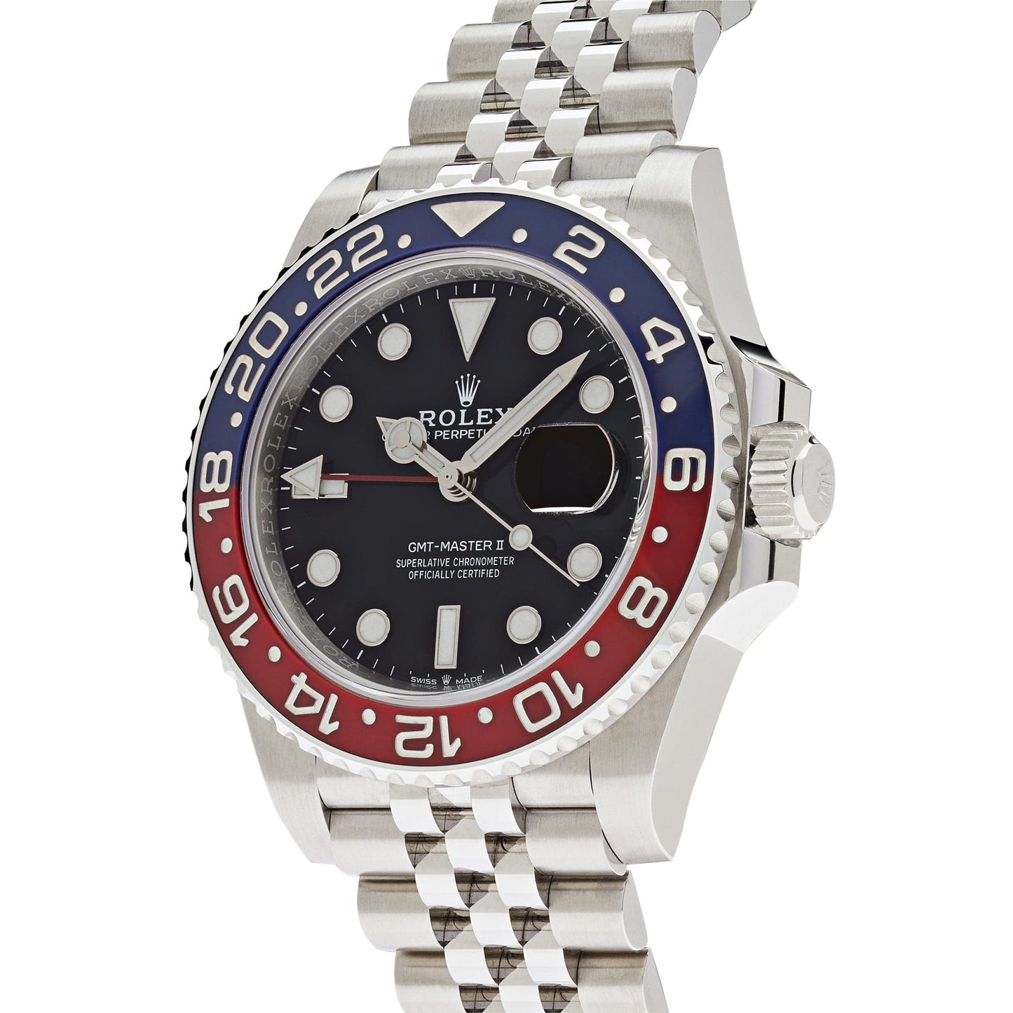 2025 Watch GMT-Master II 126710BLRO 'Pepsi' Stainless Steel Black Dial Jubilee (2020)