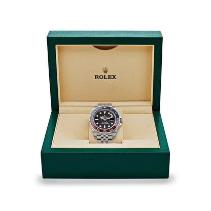 2025 Watch GMT-Master II 126710BLRO 'Pepsi' Stainless Steel Black Dial Jubilee (2020)