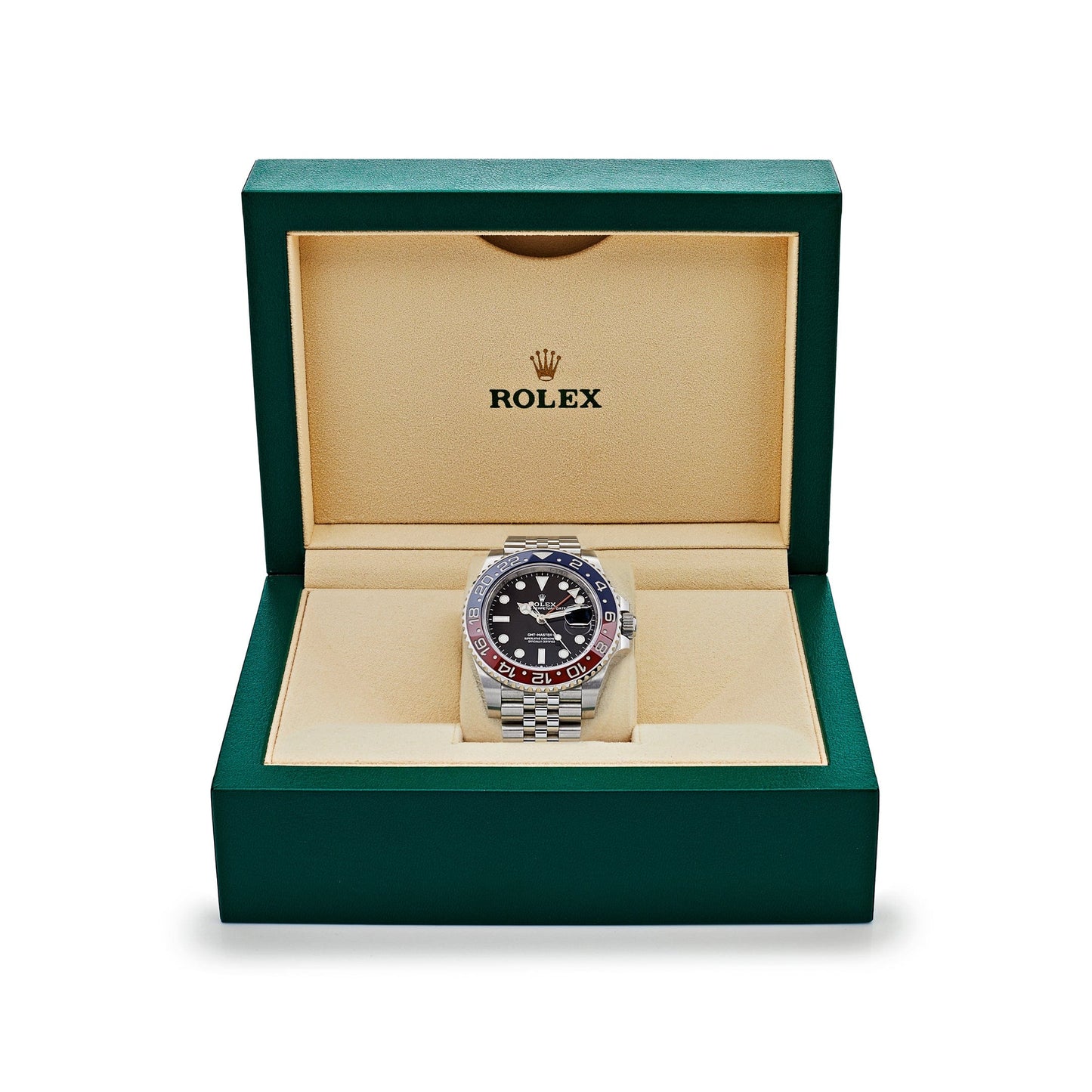 2025 Watch GMT-Master II 126710BLRO 'Pepsi' Stainless Steel Black Dial Jubilee (2019)