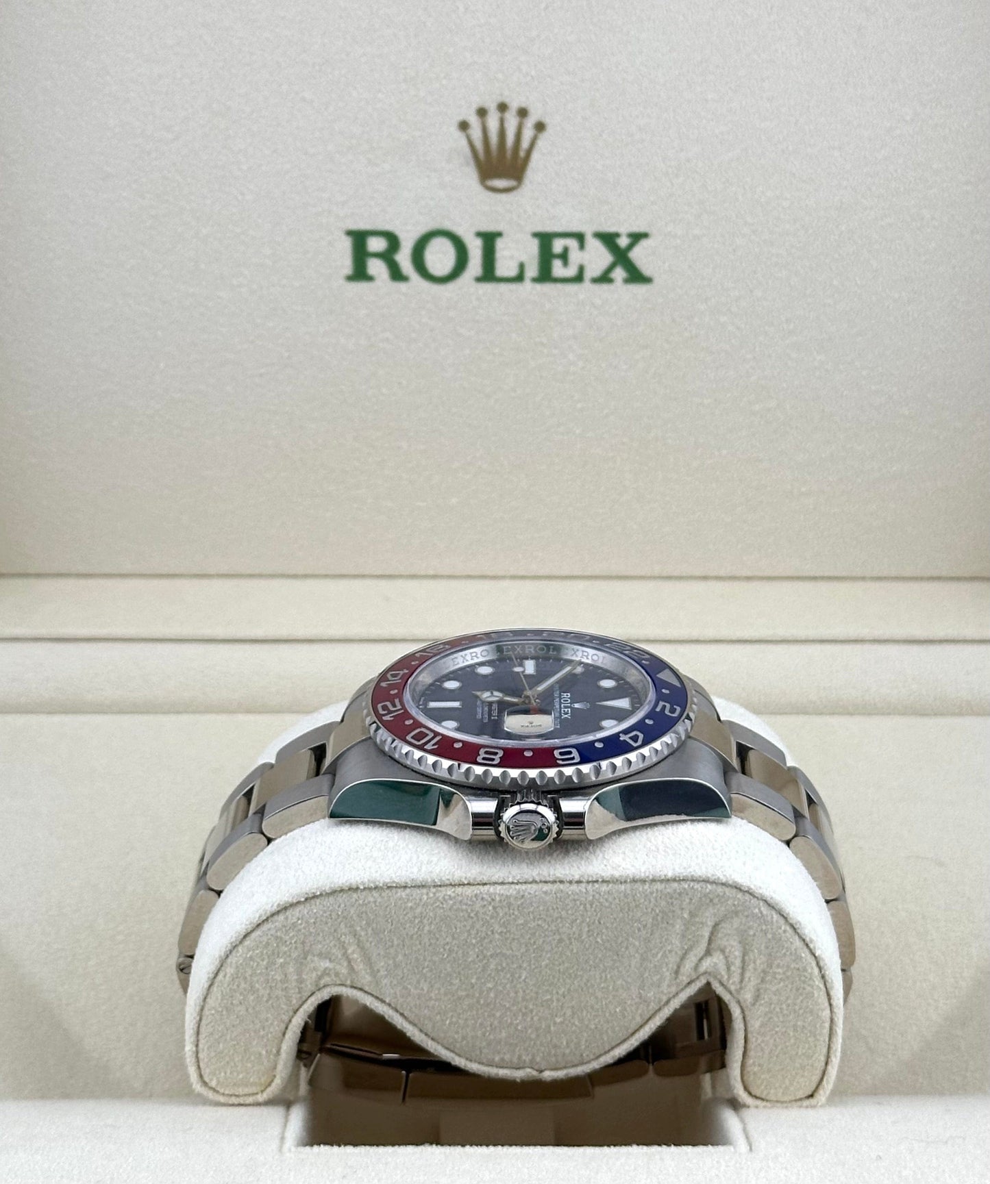 2025 Watch GMT-Master II 126719BLRO 'Pepsi' White Gold Blue Dial (2021)