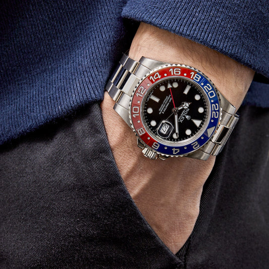 2025 Watch GMT-Master II 116719BLRO 'Pepsi' White Gold Black Dial (2017)