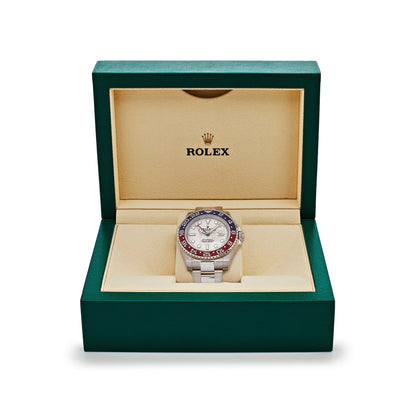 2025 Watch GMT-Master II 126719BLRO 'Pepsi' White Gold Meteorite Dial (2024)