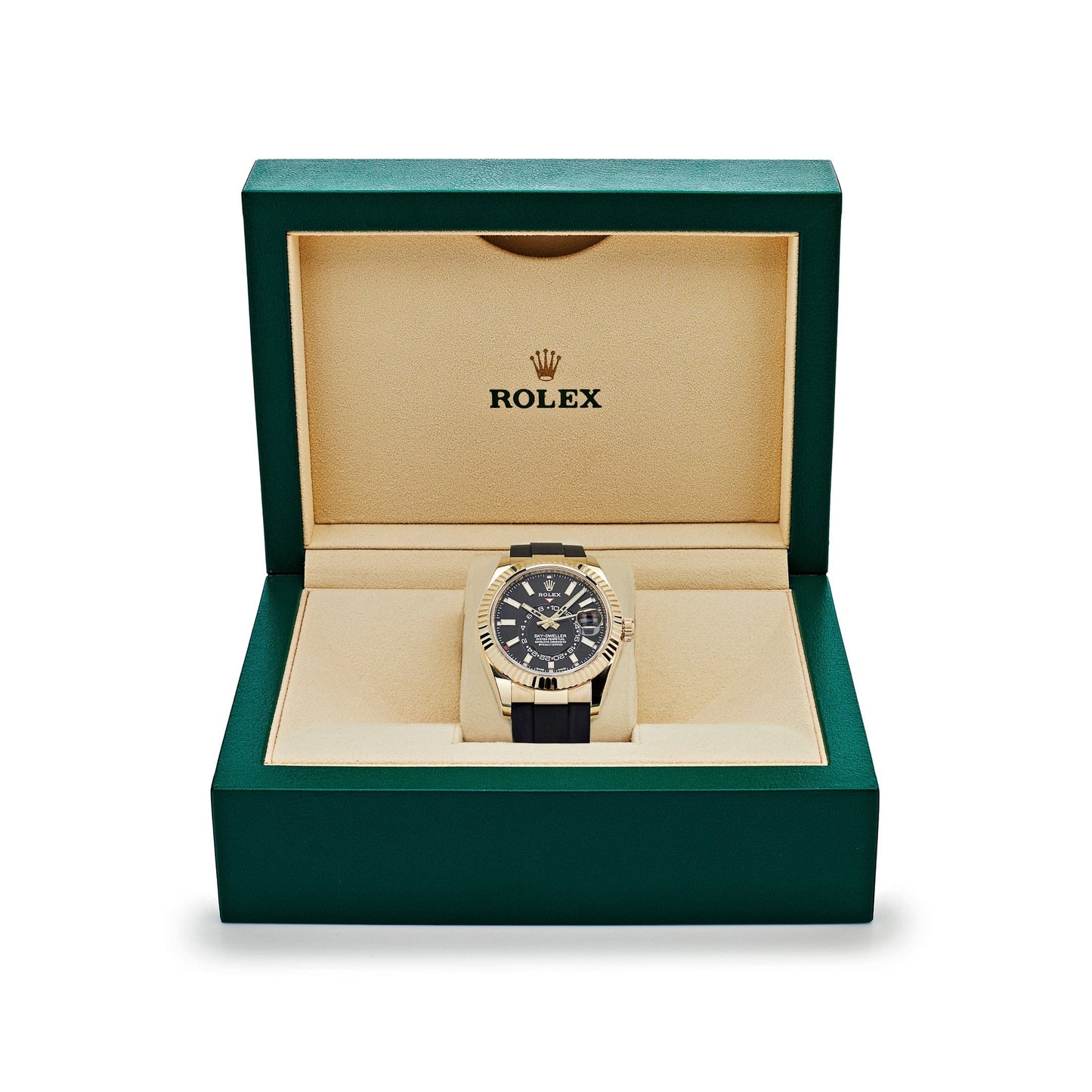 2025 Watch Sky-Dweller 336238 Yellow Gold  Bright Black Dial (2024)