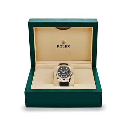 2025 Watch Sky-Dweller 336238 Yellow Gold  Bright Black Dial (2024)