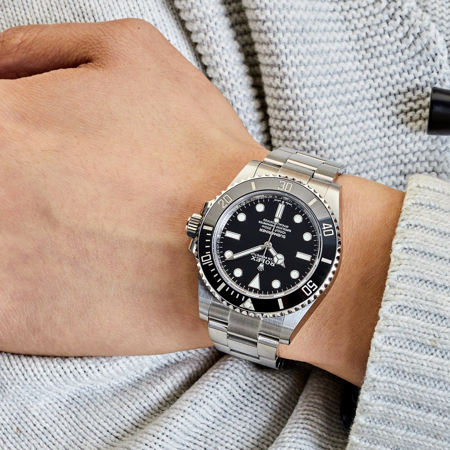 2025 Watch Submariner 124060 Stainless Steel Black Dial (2024)
